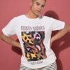 T-shirt oversized με τύπωμα Cuban Nights