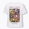 T-shirt oversized με τύπωμα Cuban Nights