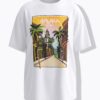T-shirt oversized με τύπωμα HAVANA
