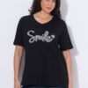 T-Shirt Smile κοντομάνικο σε κλασική εφαρμογή