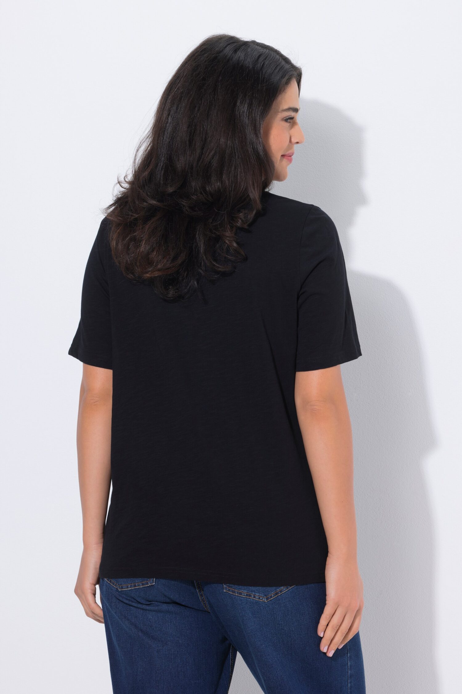 T-Shirt Smile κοντομάνικο σε κλασική εφαρμογή