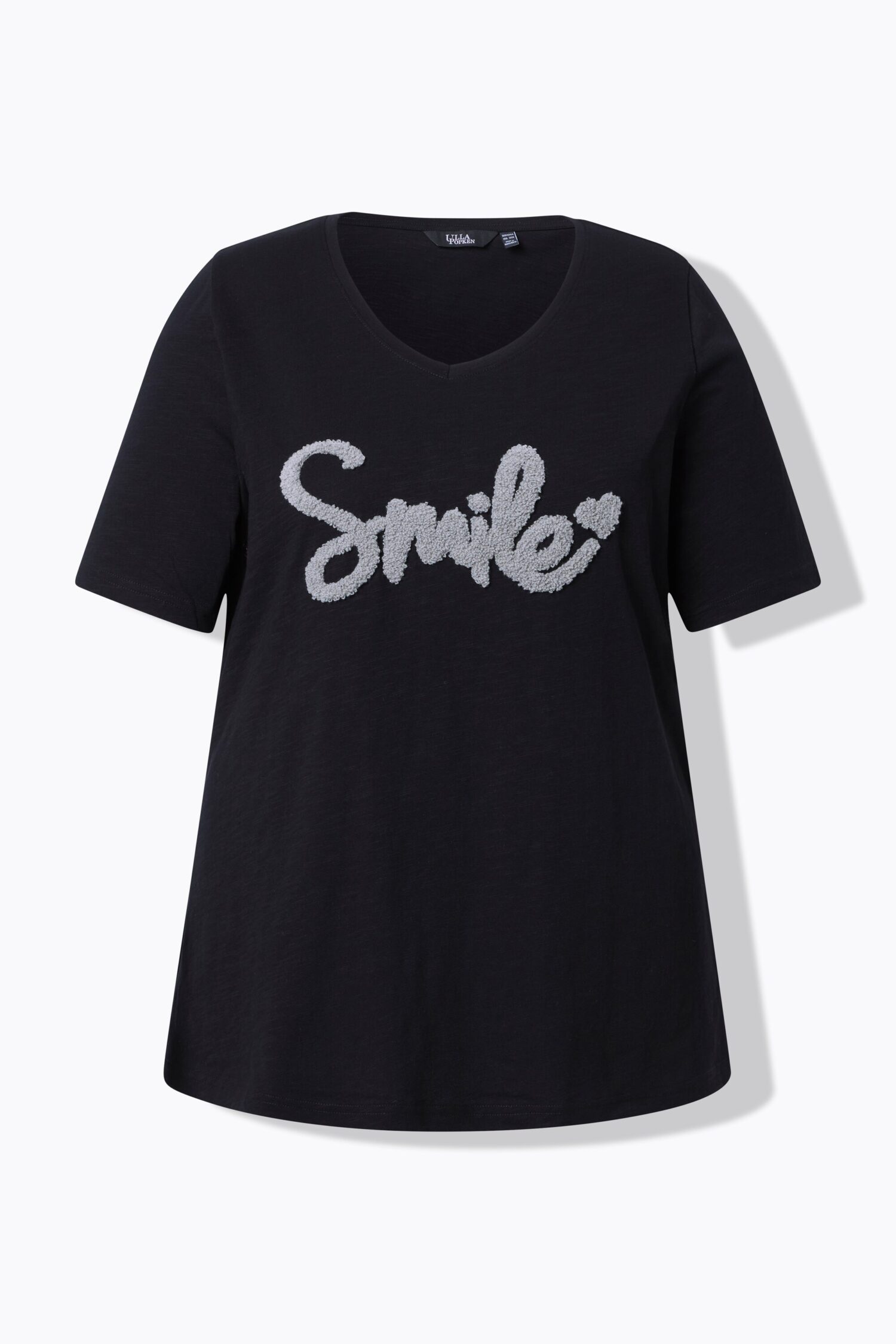 T-Shirt Smile κοντομάνικο σε κλασική εφαρμογή