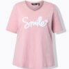 T-Shirt Smile κοντομάνικο σε κλασική εφαρμογή