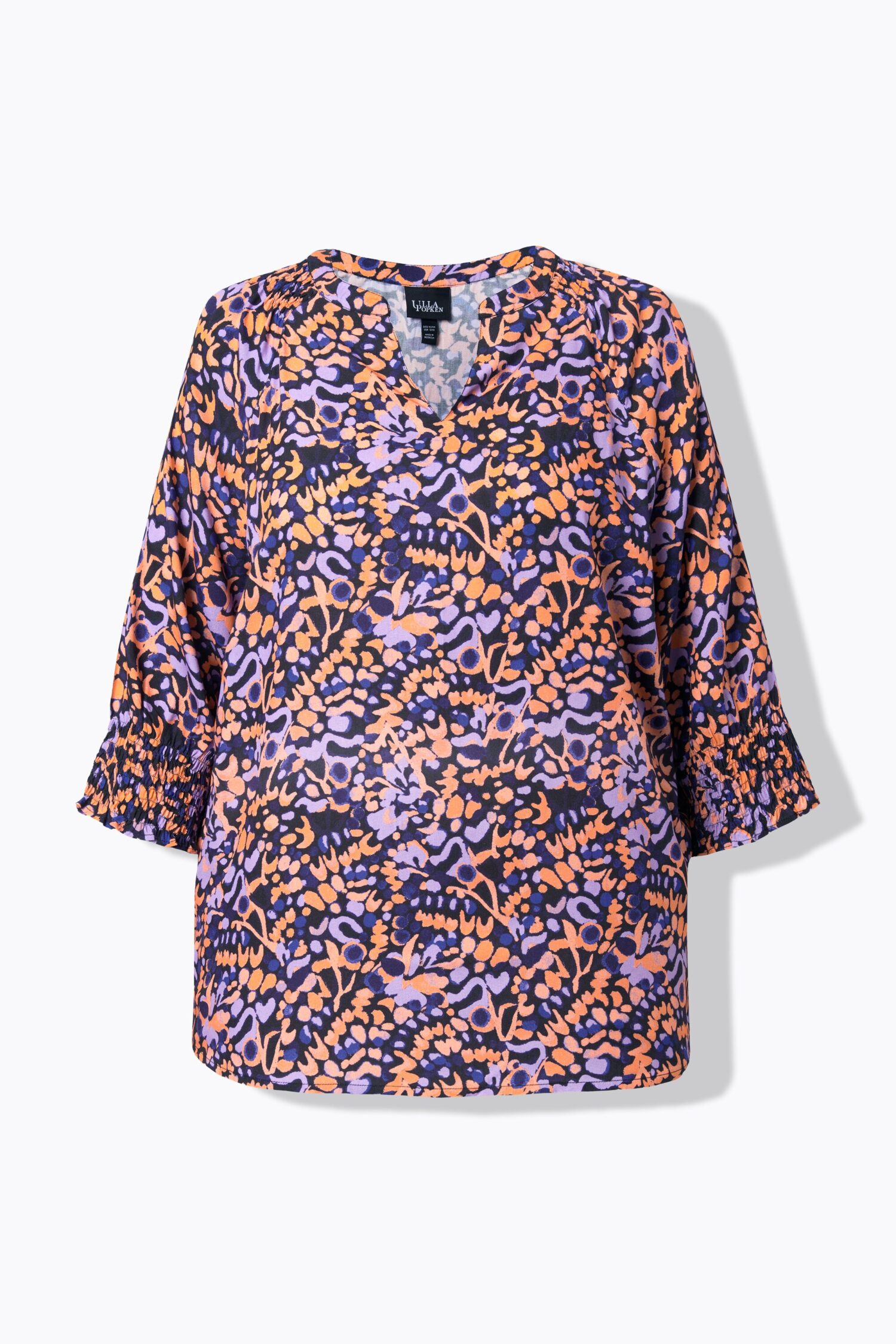 Τουνίκ με φαρδιά μανίκια 3/4, oversized