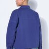 Τζιν πουκάμισο oversized με τσέπες