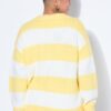 Ζακέτα oversized σε boxy fit, ριγέ