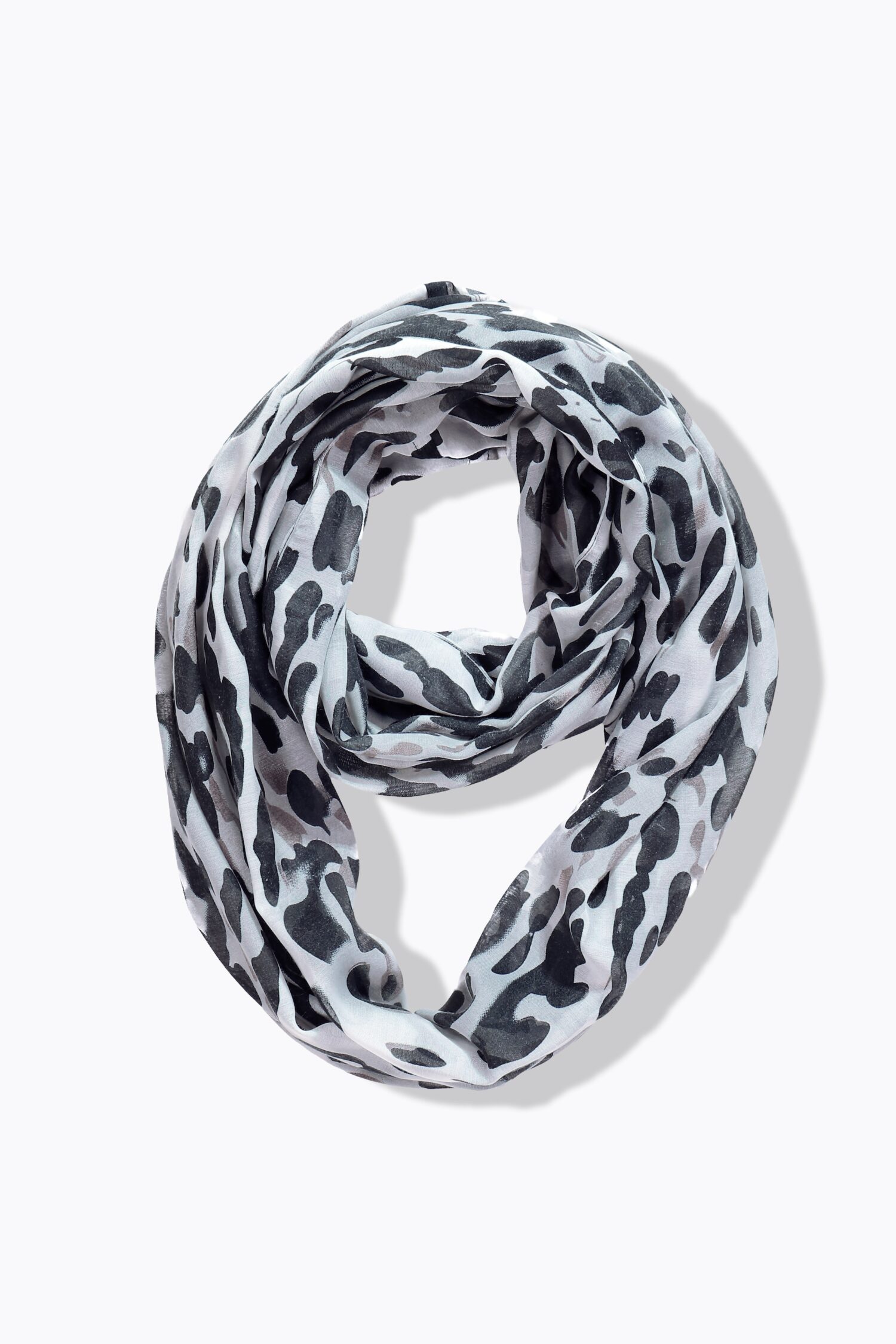 Φουλάρι στρογγυλό με animal print
