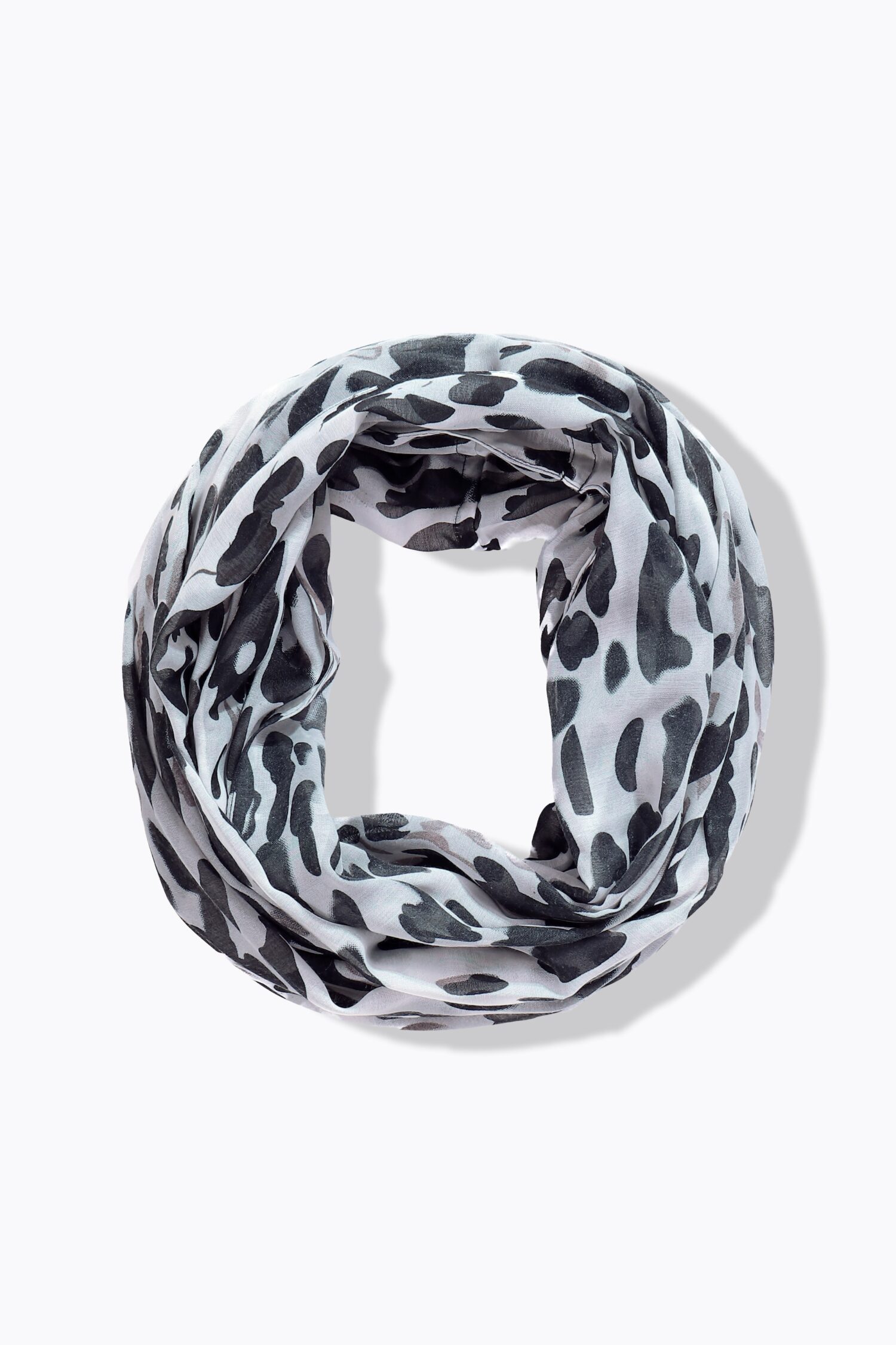 Φουλάρι στρογγυλό με animal print