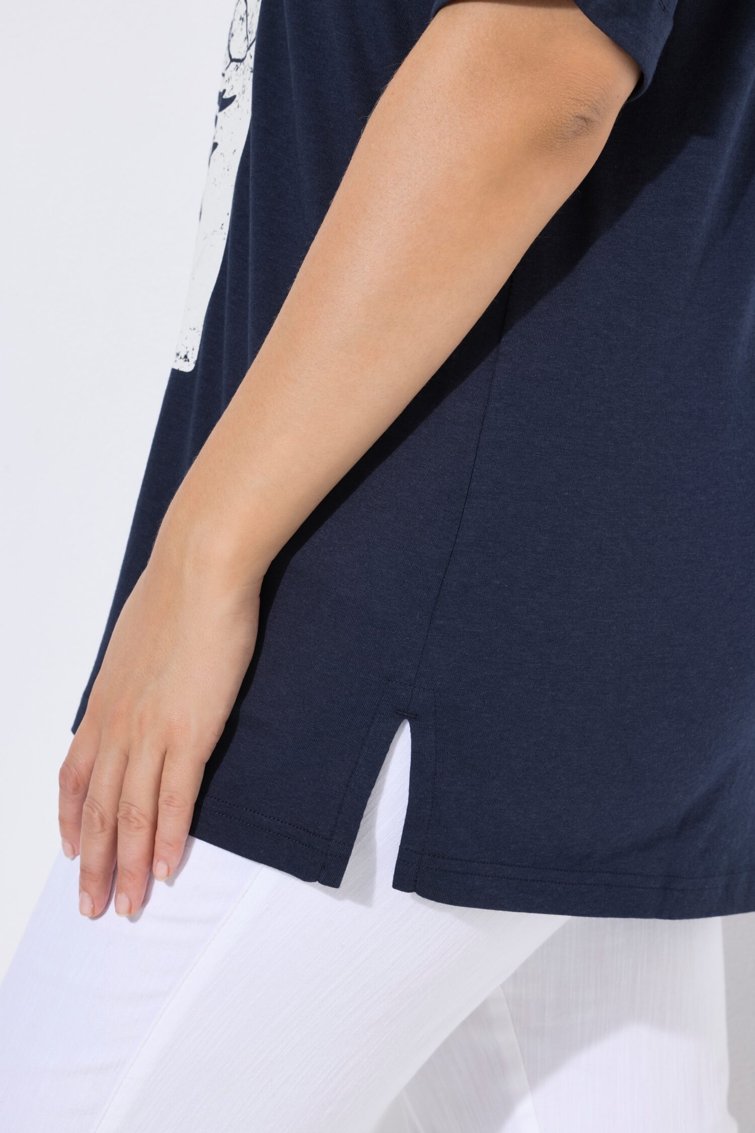 Μπλούζα κοντομάνικη oversized με τύπωμα