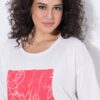 Μπλούζα κοντομάνικη oversized με τύπωμα