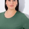 Μπλούζα κοντομάνικη σε άνετη γραμμή Α