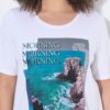 Μπλούζα με κλασική εφαρμογή και τύπωμα