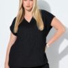 Μπλούζα oversized με ανάγλυφη υφή