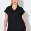 Μπλούζα oversized με ανάγλυφη υφή