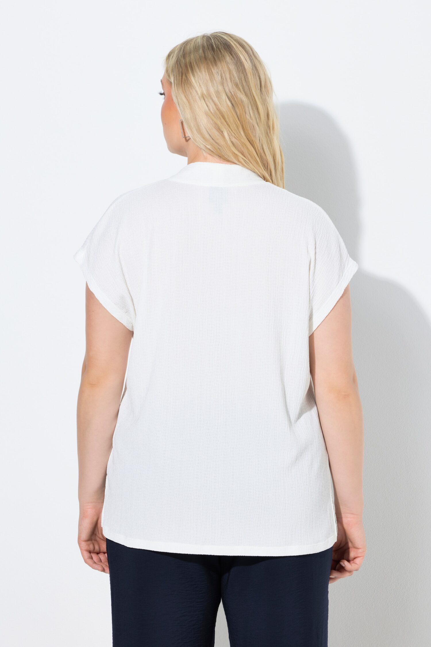 Μπλούζα oversized με ανάγλυφη υφή