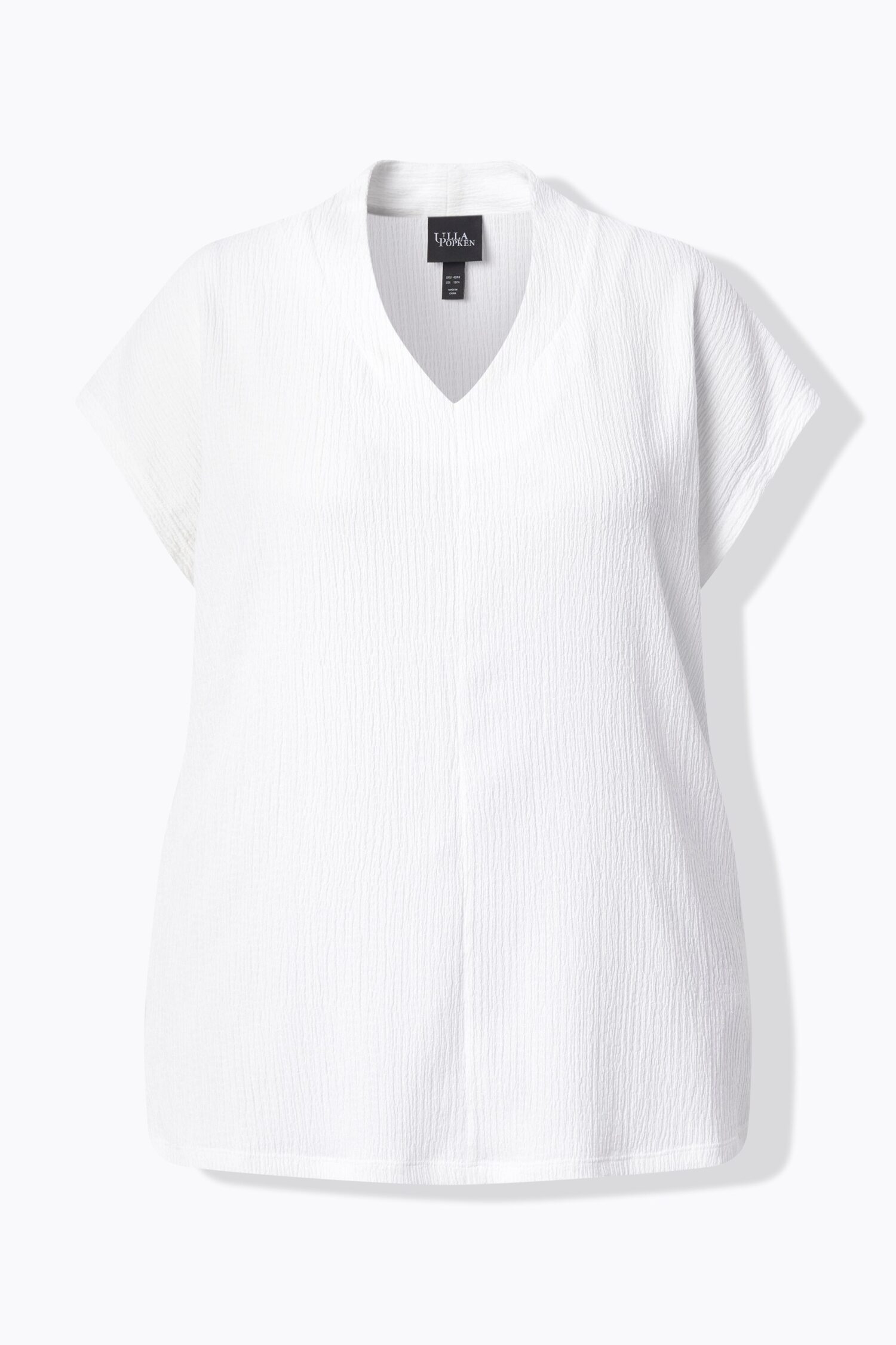Μπλούζα oversized με ανάγλυφη υφή