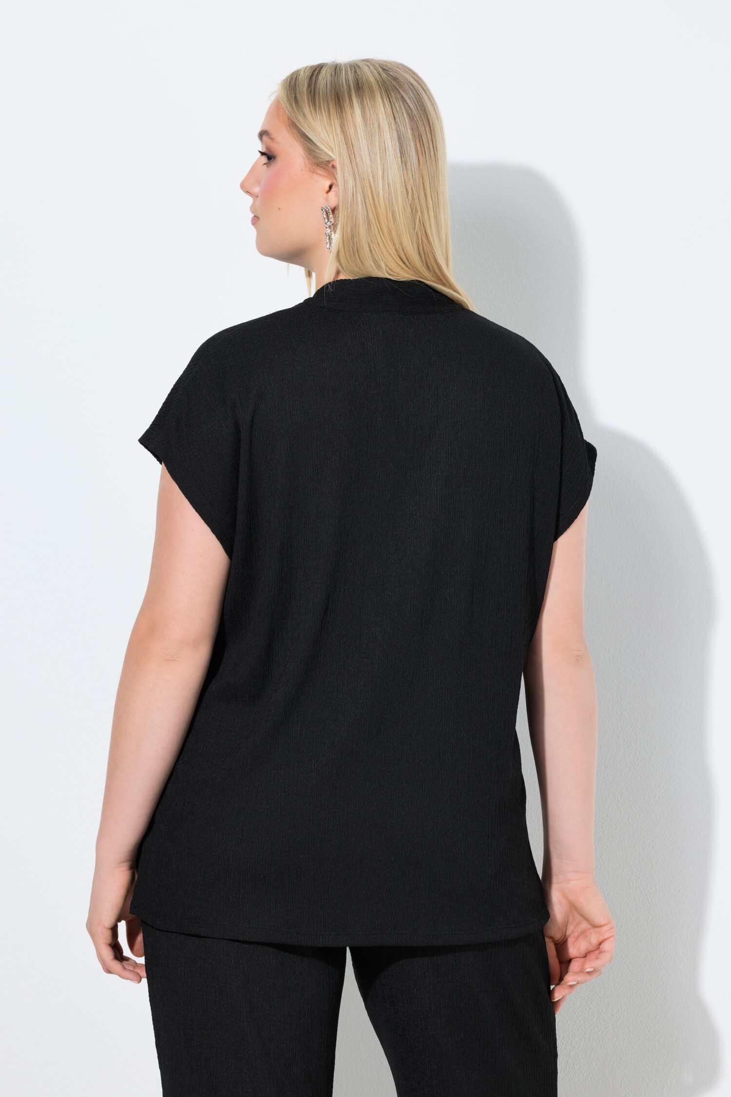 Μπλούζα oversized με ανάγλυφη υφή