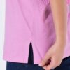 Μπλούζα oversized με κοντά μανίκια και κέντημα στην πλάτη