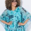 Μπλούζα oversized με layers κι αδιαφανές τοπ εσωτερικά