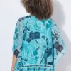Μπλούζα oversized με layers κι αδιαφανές τοπ εσωτερικά