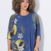 Μπλούζα oversized με layers κι αδιαφανές τοπ εσωτερικά