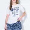 Μπλούζα oversized με σχέδιο vacay