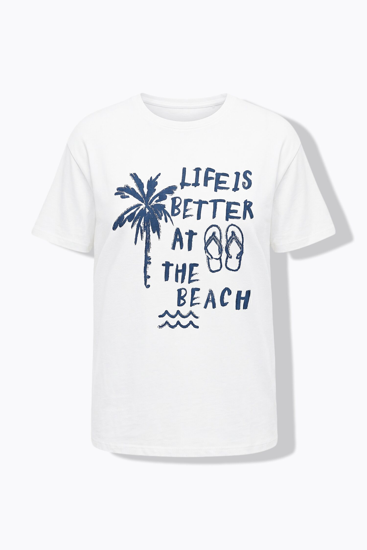 Μπλούζα oversized με σχέδιο vacay