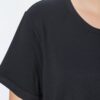 Μπλούζα oversized με στρογγυλεμένο τελείωμα