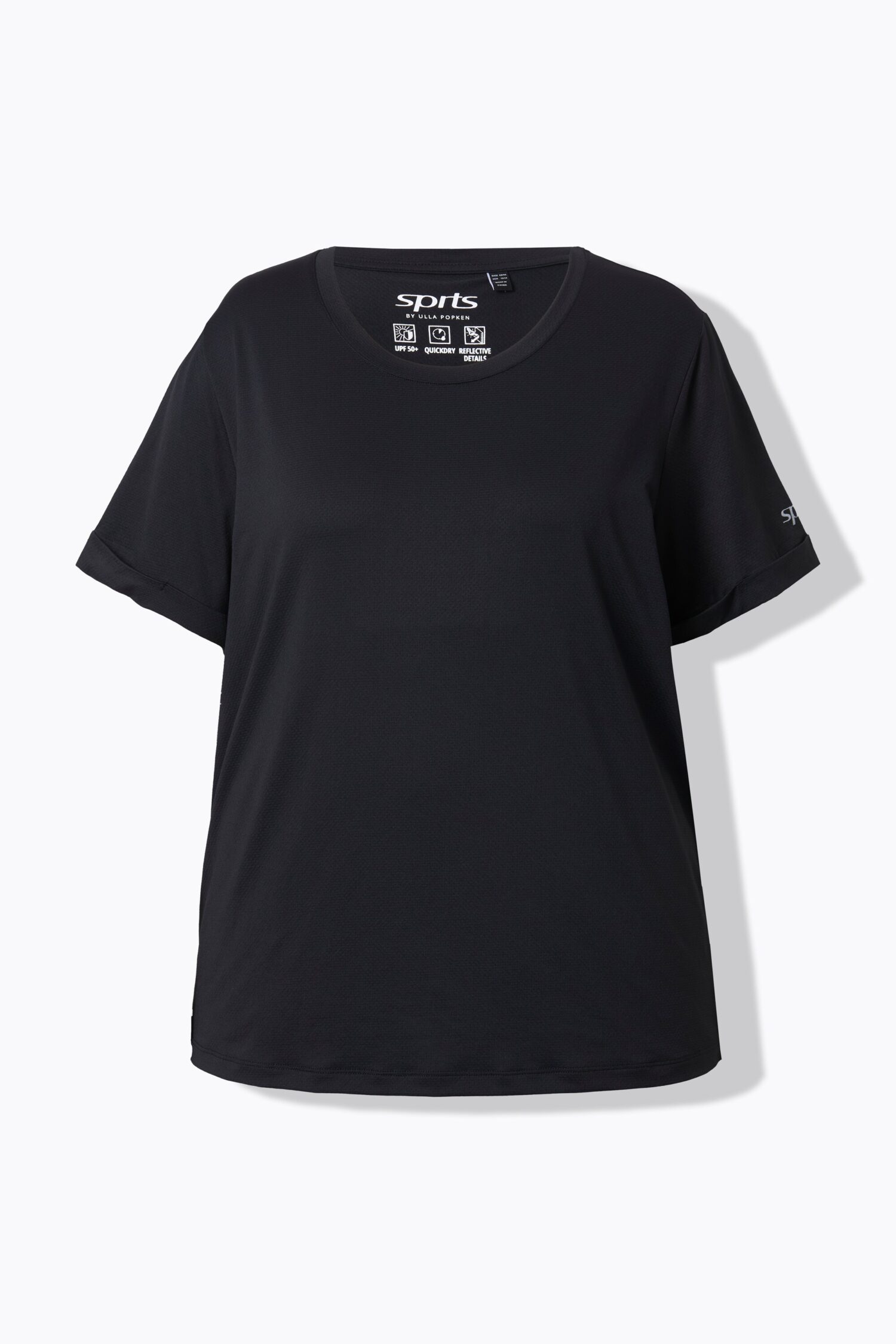 Μπλούζα oversized με στρογγυλεμένο τελείωμα