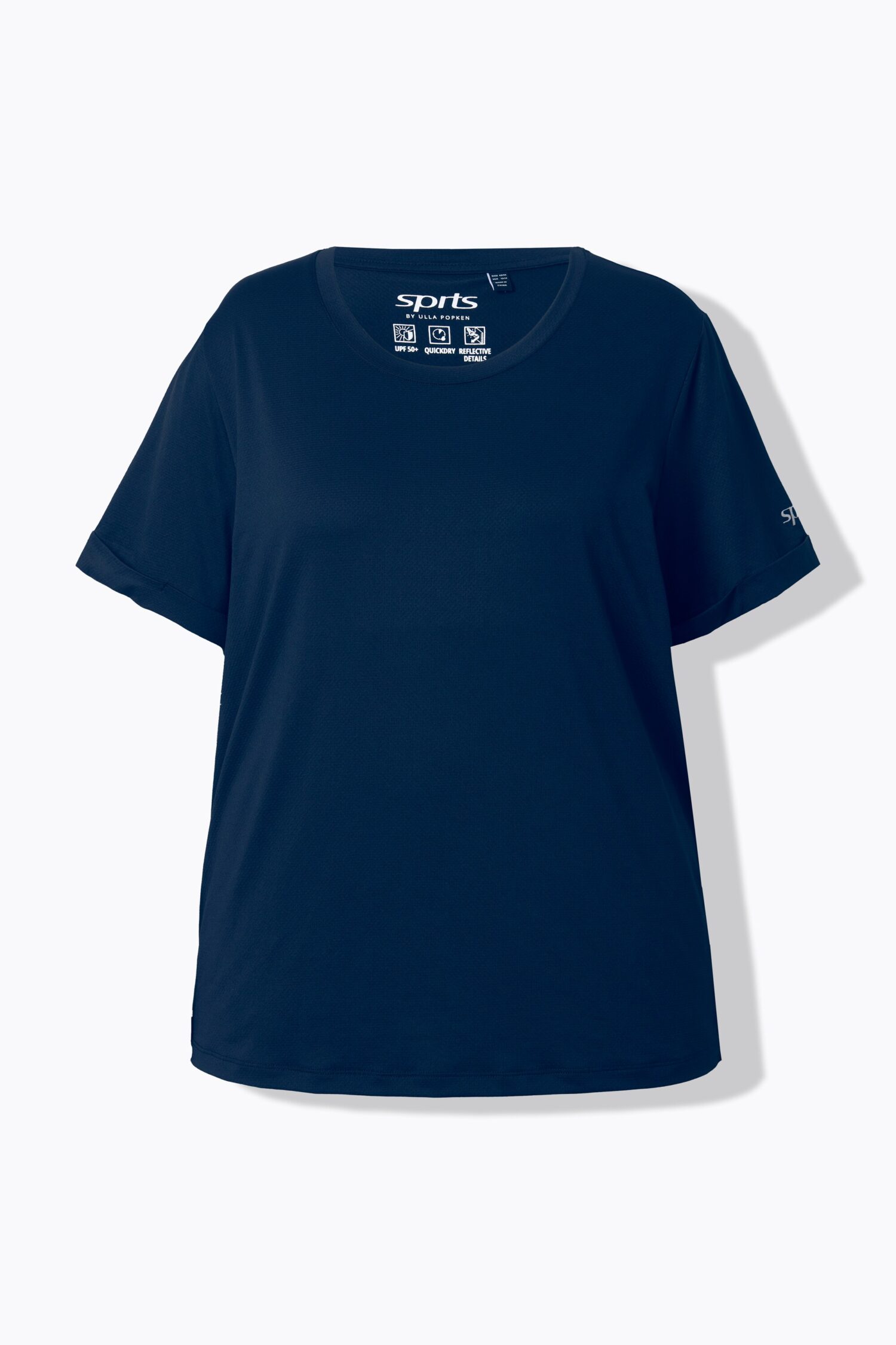 Μπλούζα oversized με στρογγυλεμένο τελείωμα