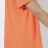 Μπλούζα oversized με στρογγυλεμένο τελείωμα