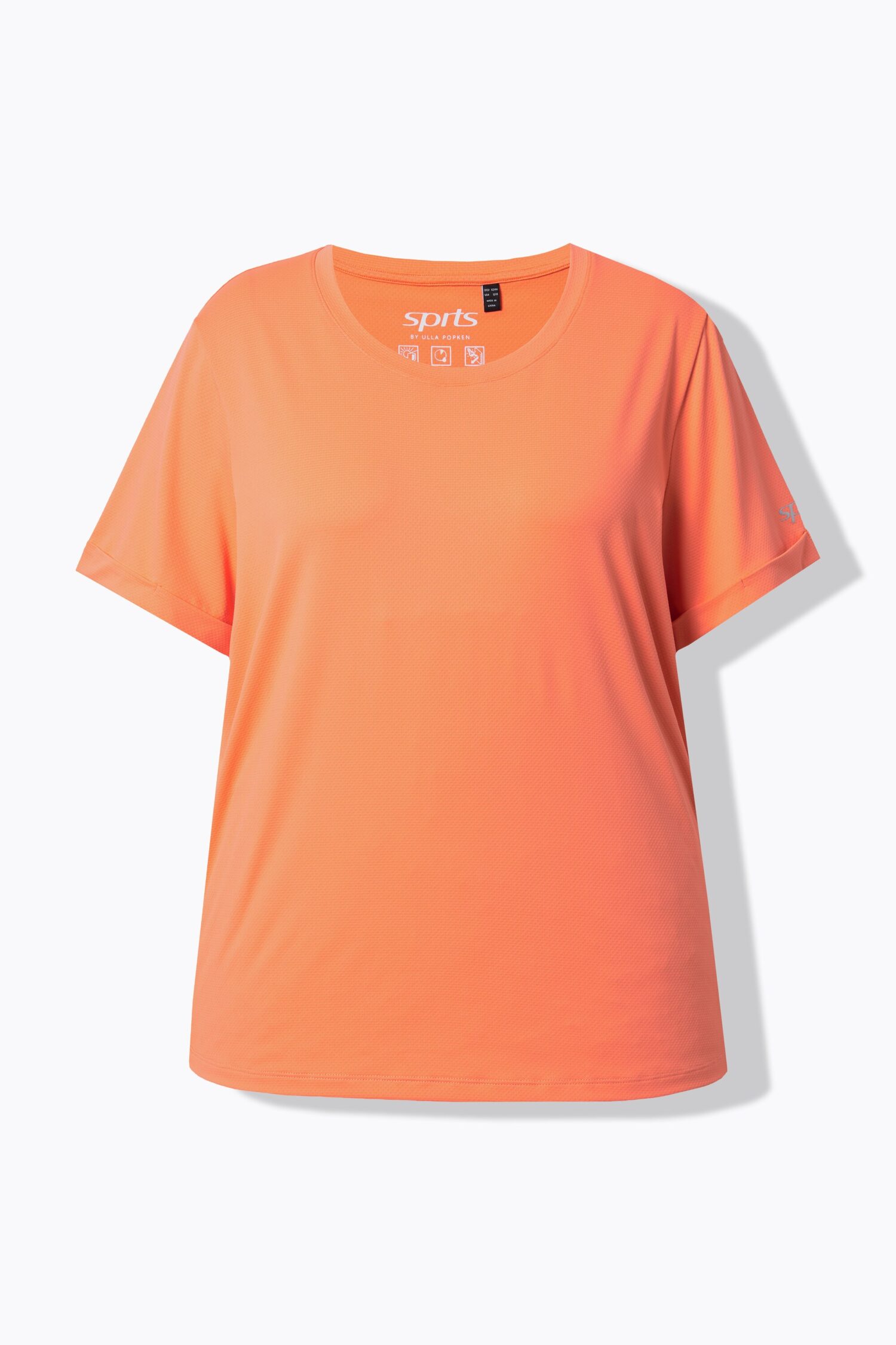 Μπλούζα oversized με στρογγυλεμένο τελείωμα