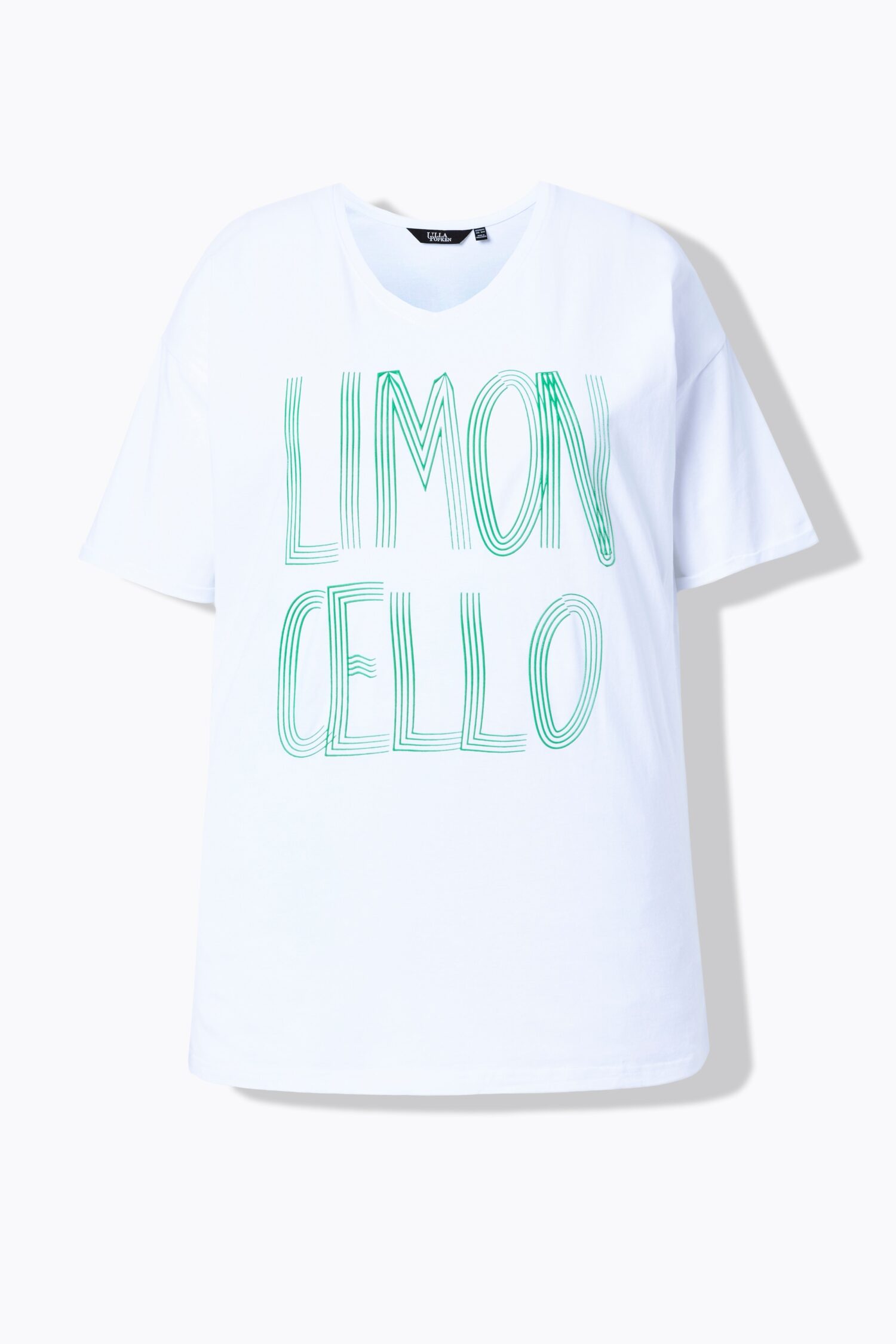 Μπλούζα oversized με τύπωμα Limoncello
