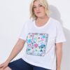 Μπλούζα oversized με τύπωμα μπροστά