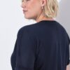 Μπλούζα oversized με τύπωμα μπροστά