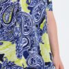 Μπλούζα σε φαρδιά γραμμή με μοτίβο paisley