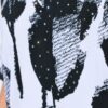 Μπλούζα σε γραμμή Α με φλοράλ σχέδιο και στρας