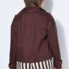 Μπουφάν oversized σε boxy fit με τσέπες