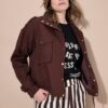 Μπουφάν oversized σε boxy fit με τσέπες