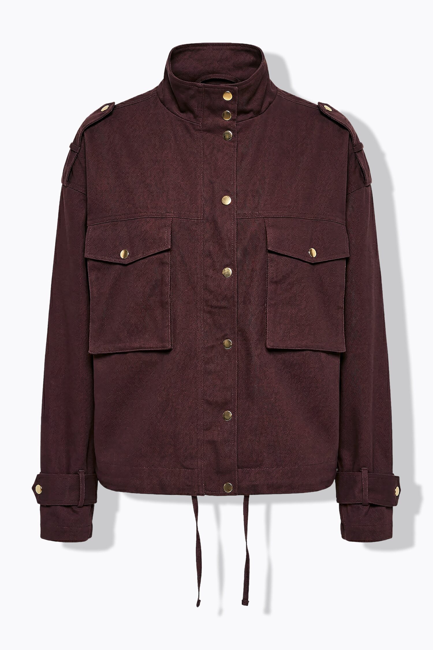 Μπουφάν oversized σε boxy fit με τσέπες