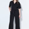 Ολόσωμη φόρμα oversized με γιακά και φερμουάρ
