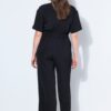 Ολόσωμη φόρμα oversized με γιακά και φερμουάρ