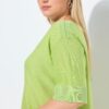 Πουλόβερ oversized από απαλή, λεπτή πλέξη με διακριτικά στρας