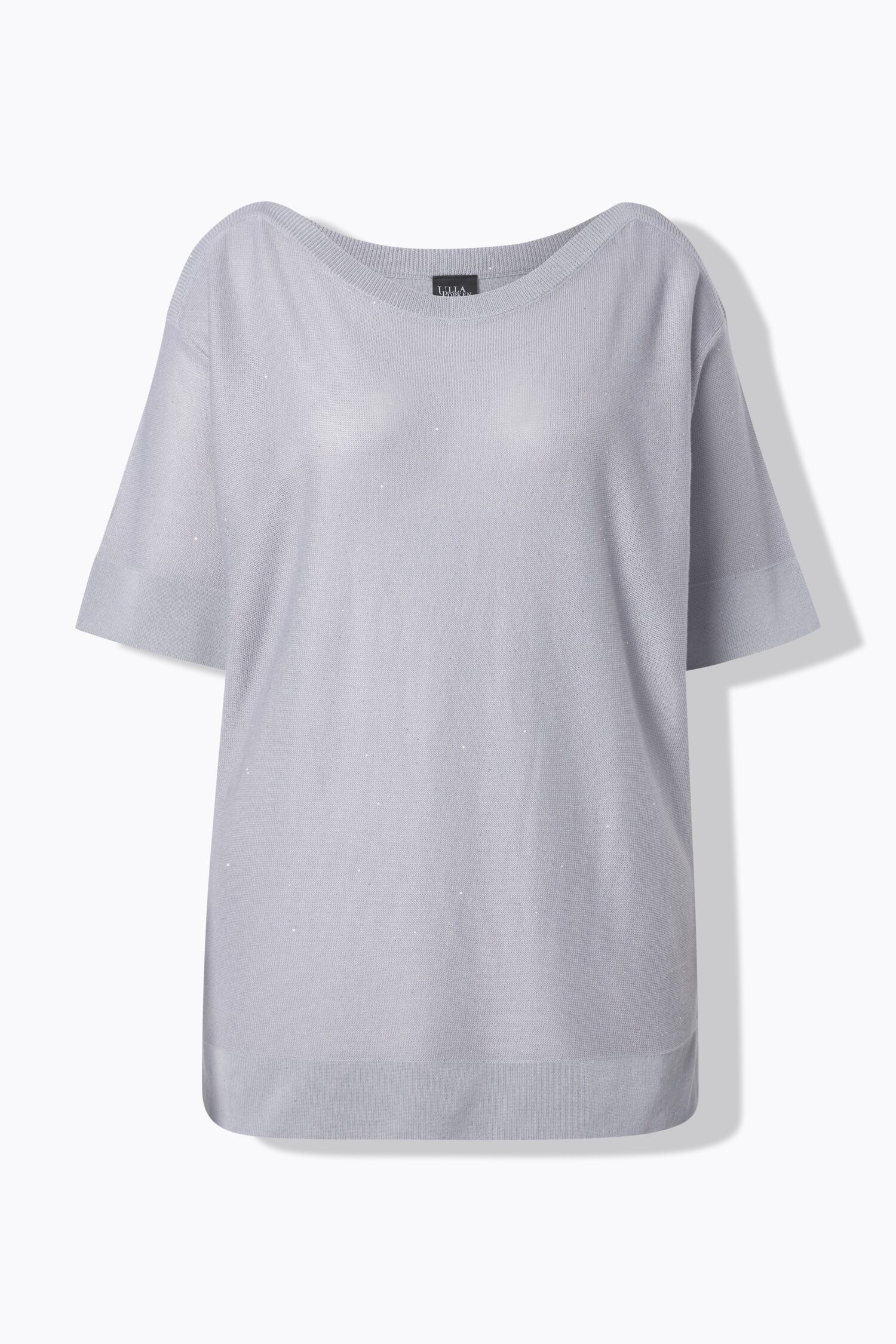 Πουλόβερ oversized από απαλή, λεπτή πλέξη με διακριτικά στρας
