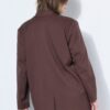 Σακάκι oversized με λεοπάρ επένδυση