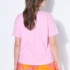 T-shirt oversized με τύπωμα "Can we stay forever?"