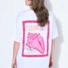 T-shirt oversized με τύπωμα Ocean's calling
