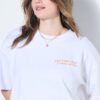 T-shirt oversized με τύπωμα Ocean's calling