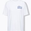 T-shirt oversized με τύπωμα PORTO BEACH