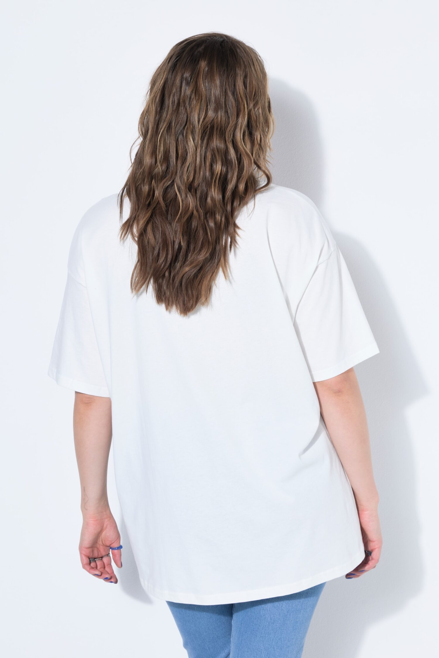 T-shirt oversized με τύπωμα Summer